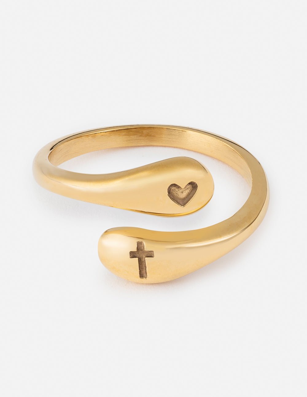 Cross Equals Love Ring - Two & Gathered
