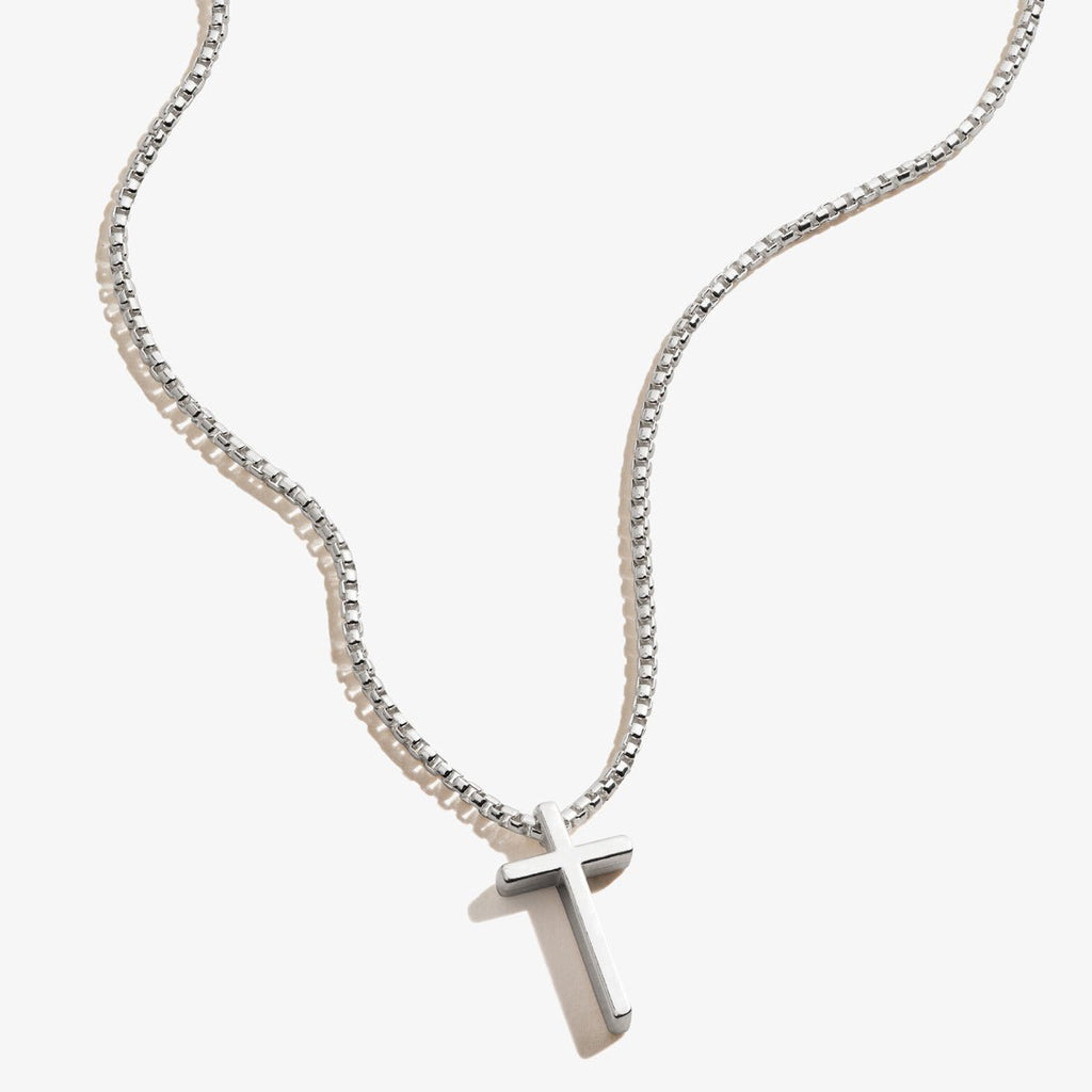 Cross Necklace, Sterling Silver - Two & Gathered