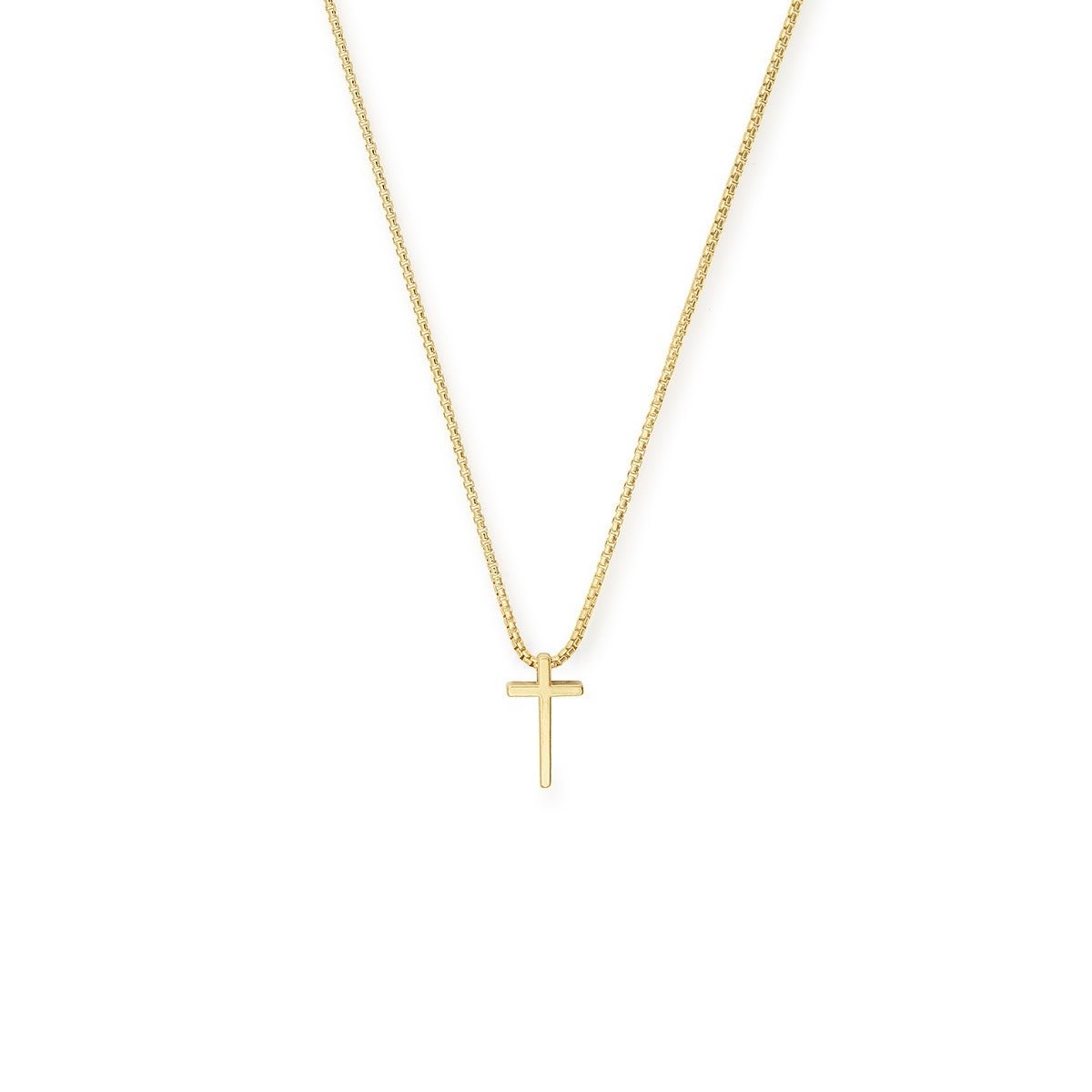 Cross Necklace, Sterling Silver - Two & Gathered