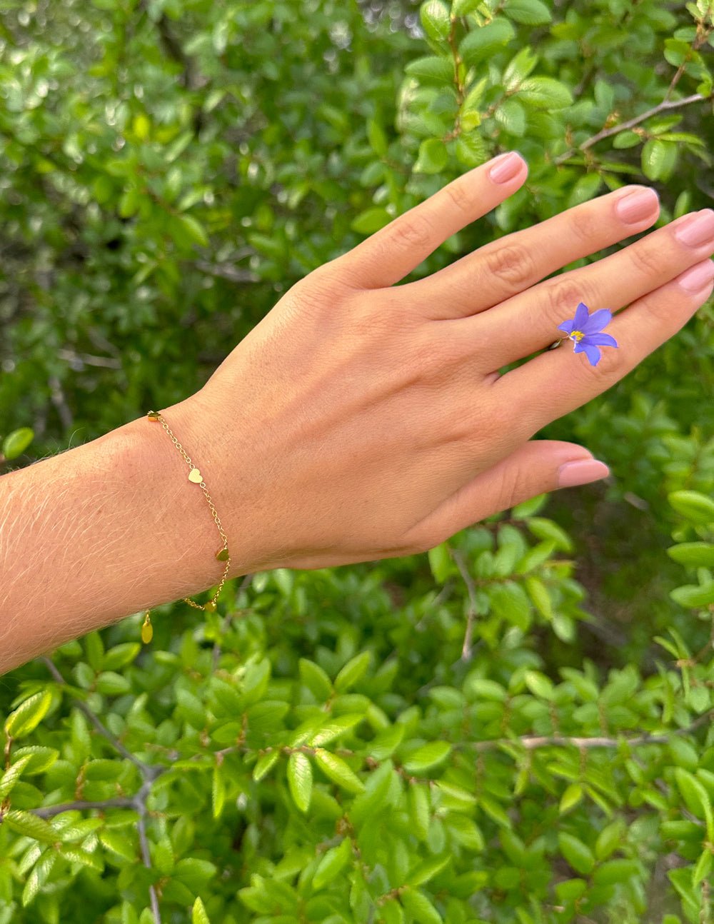 Dainty Heart Bracelet - Two & Gathered