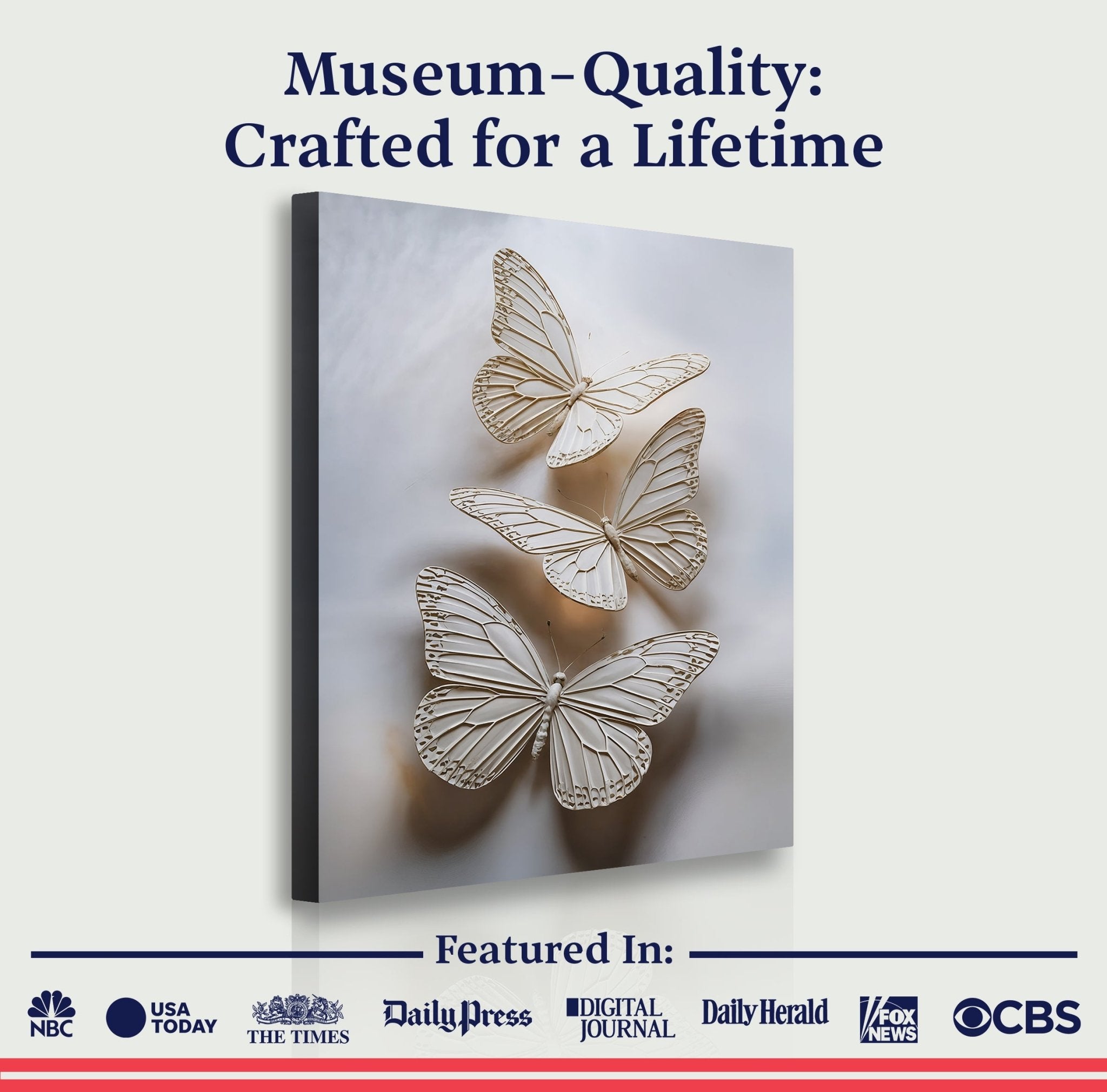 Delicate Flight Wall Art - Two & Gathered