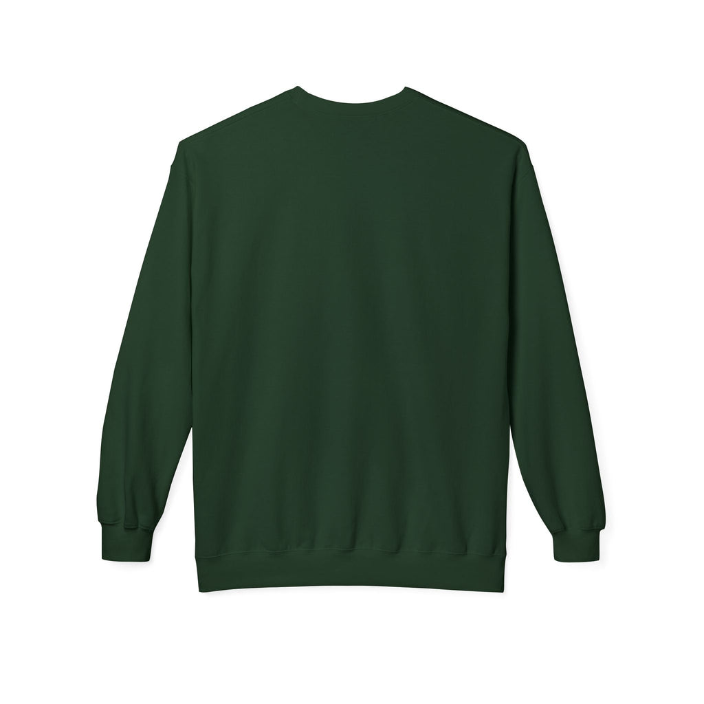 Divine Energy Crewneck Sweatshirt — Cream Script Spiritual Pullover - Two & Gathered