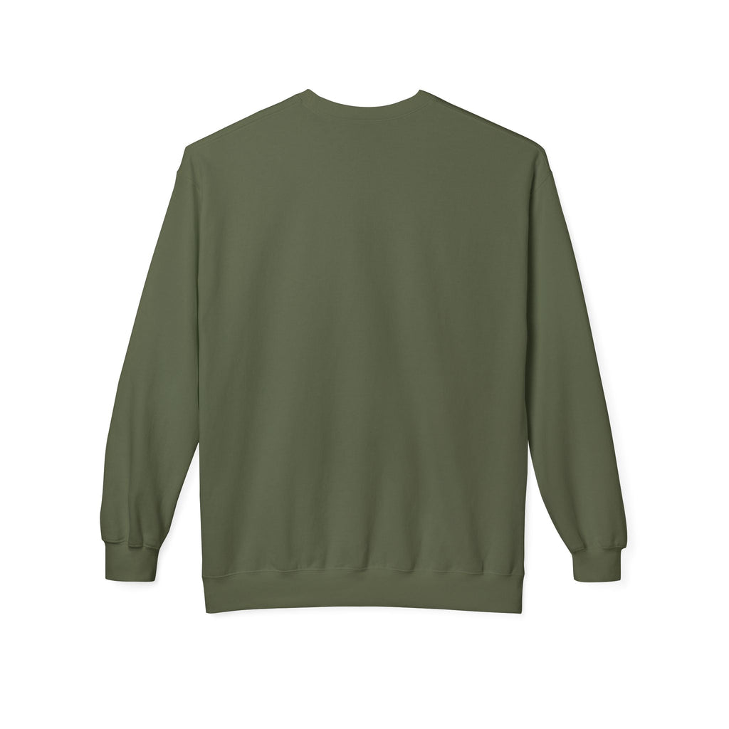 Divine Energy Crewneck Sweatshirt — Cream Script Spiritual Pullover - Two & Gathered