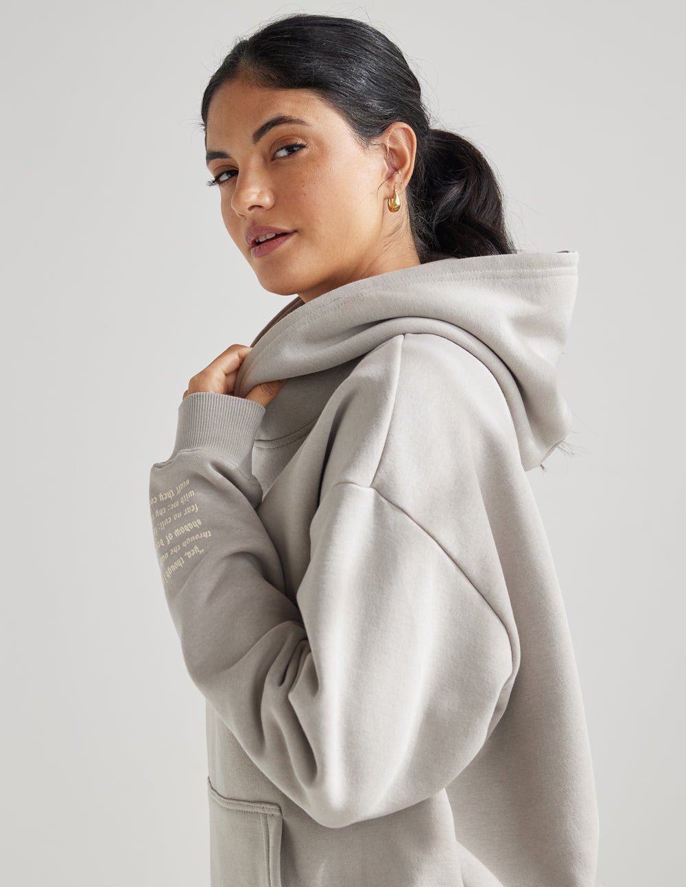 Do Not Fear Grey Unisex Hoodie - Two & Gathered