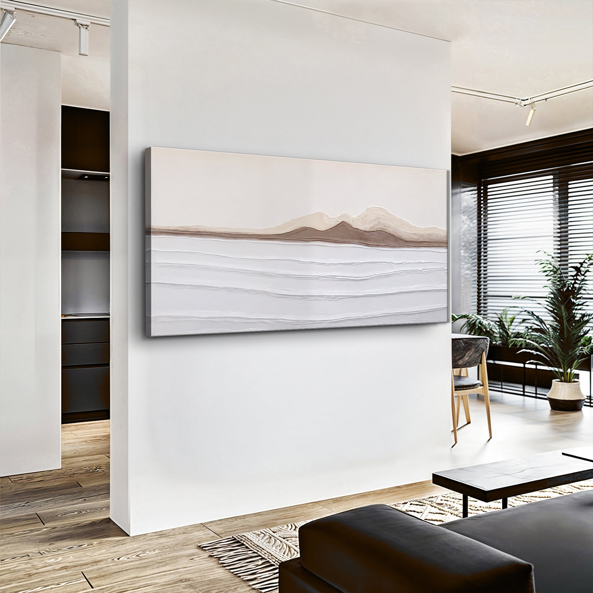 Earth Tone Abstract Wall Art - Two & Gathered