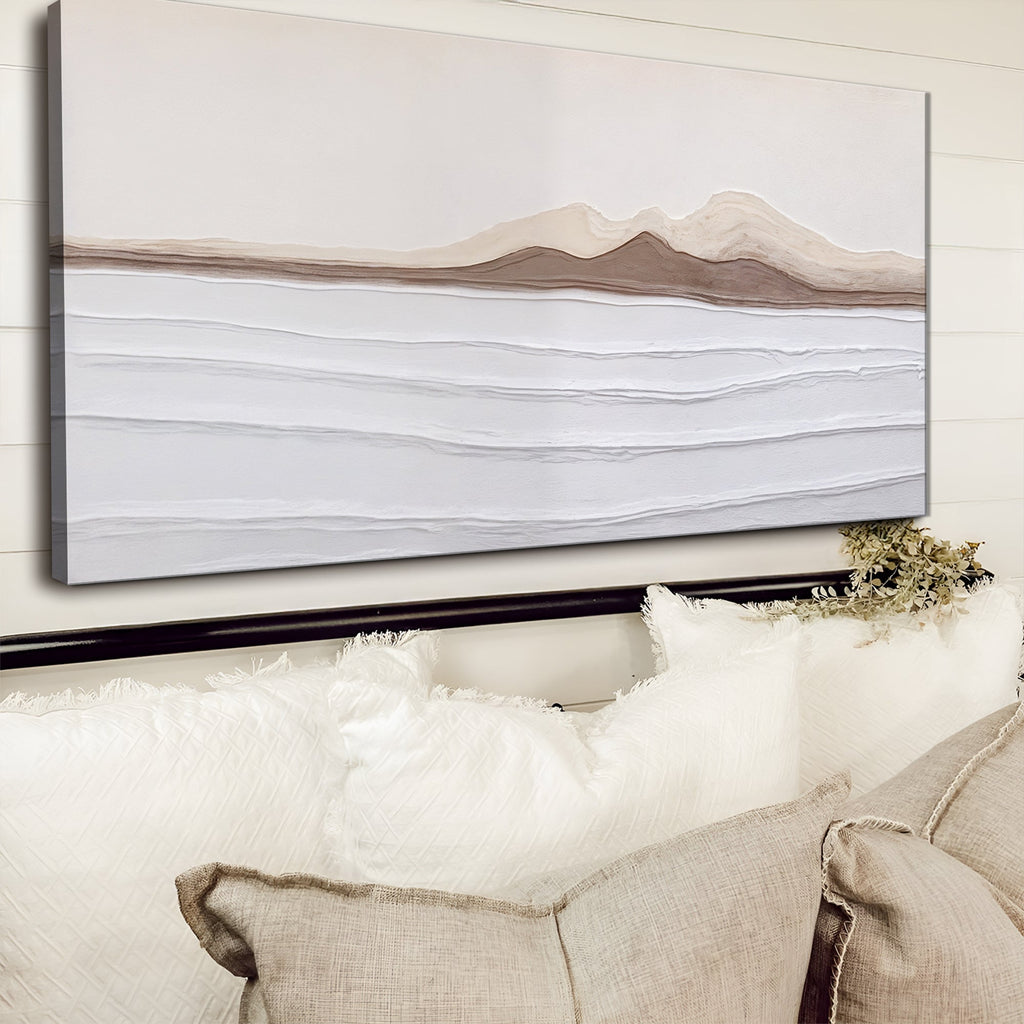 Earth Tone Abstract Wall Art - Two & Gathered