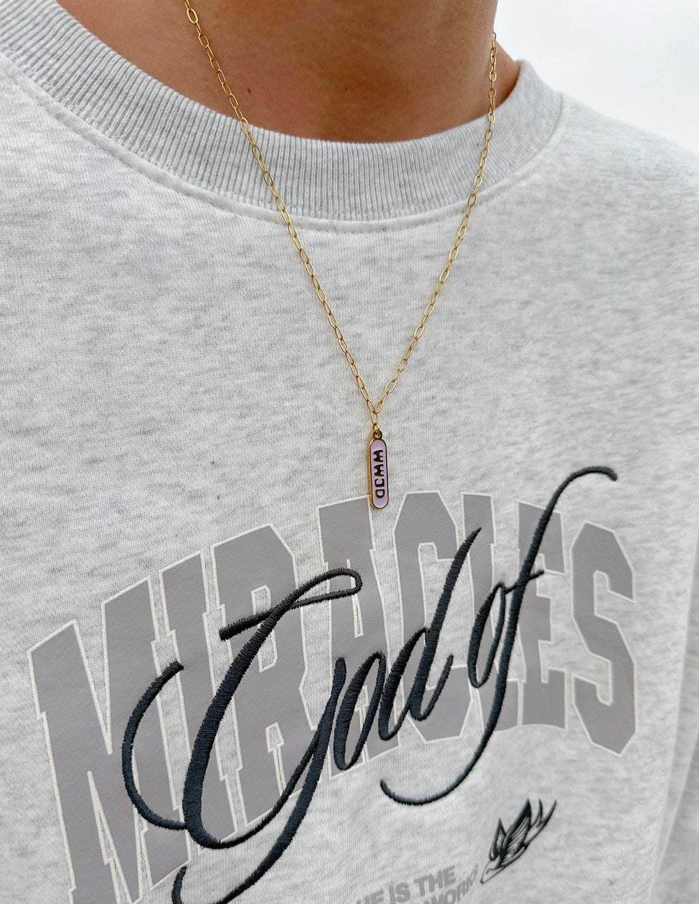 Enamel WWJD Necklace - Two & Gathered