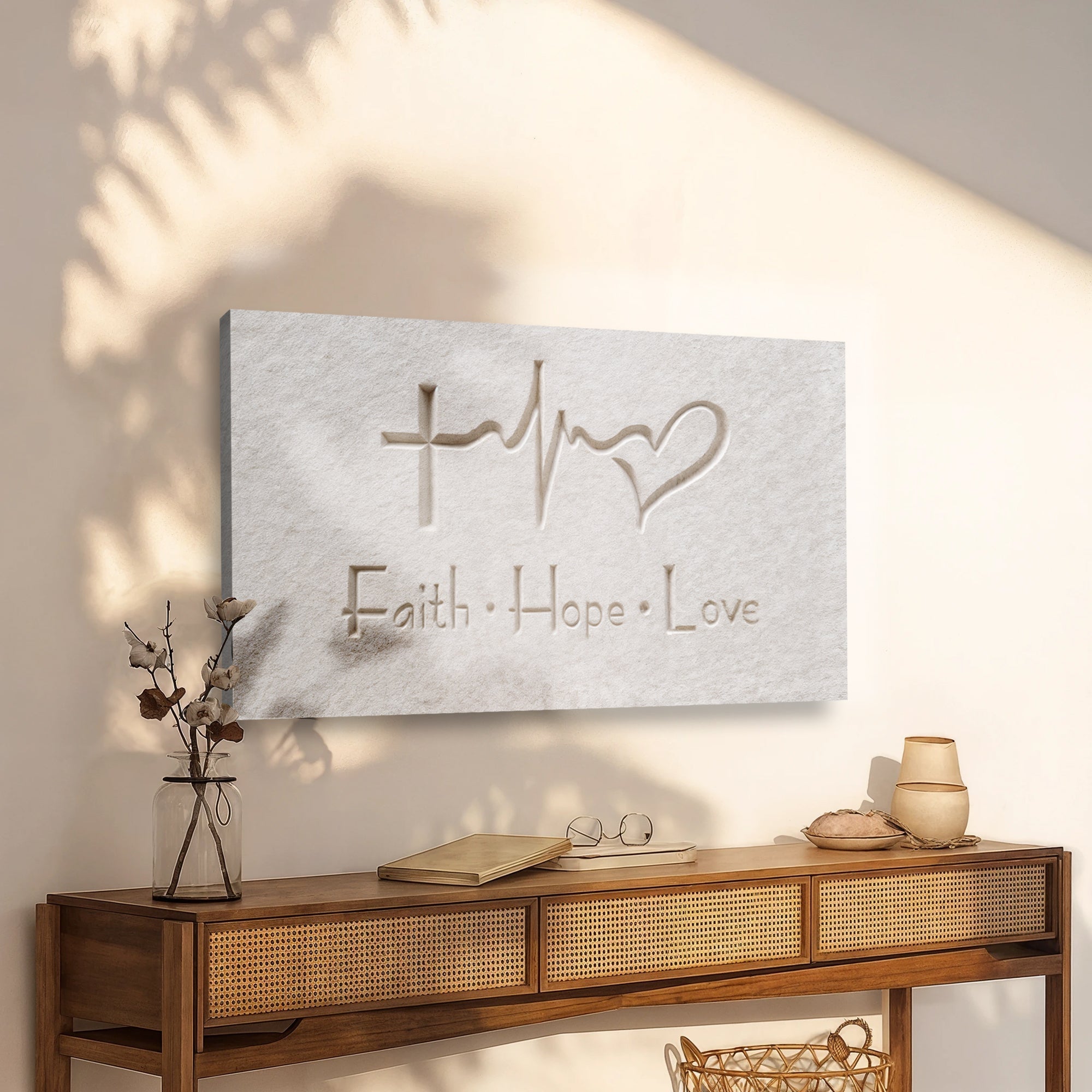 Faith, Hope, Love Faith Wall Art IV - Two & Gathered