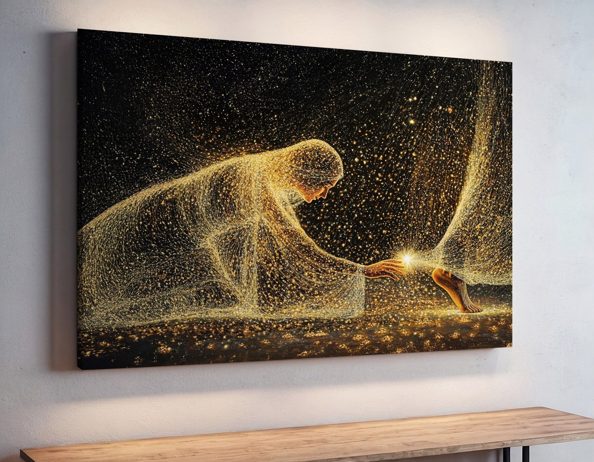 Faith in Him 2 | Canvas Artwork - Two & Gathered