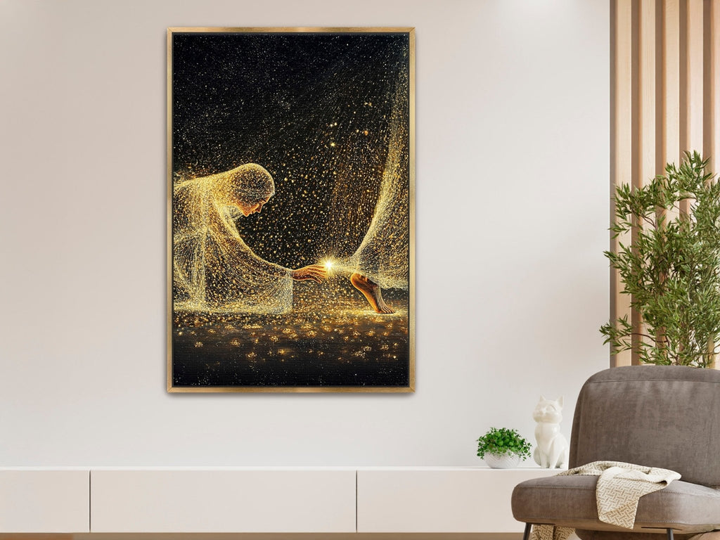 Faith in Him 2 | Canvas Artwork - Two & Gathered