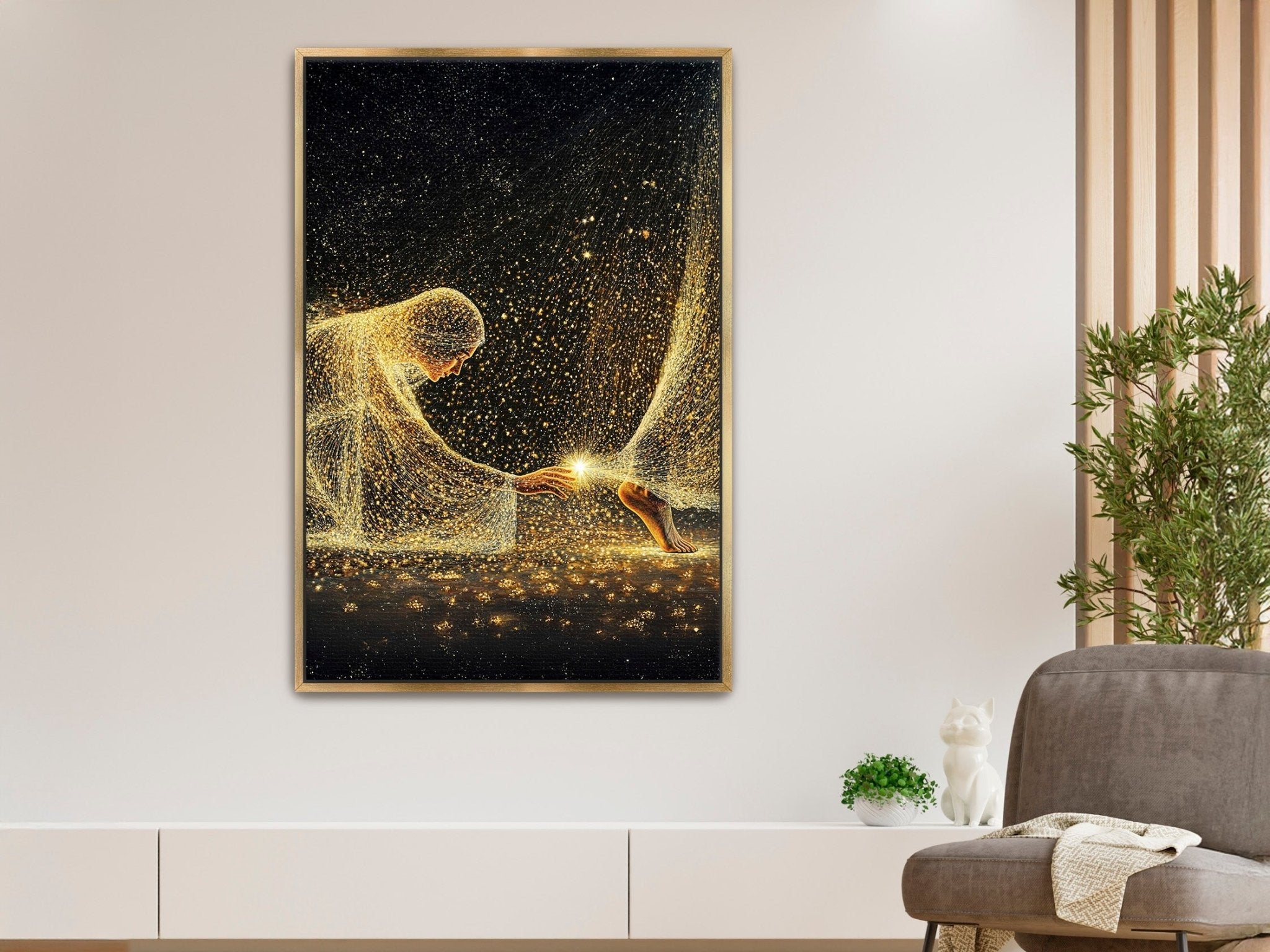 Faith in Him 2 | Canvas Artwork - Two & Gathered