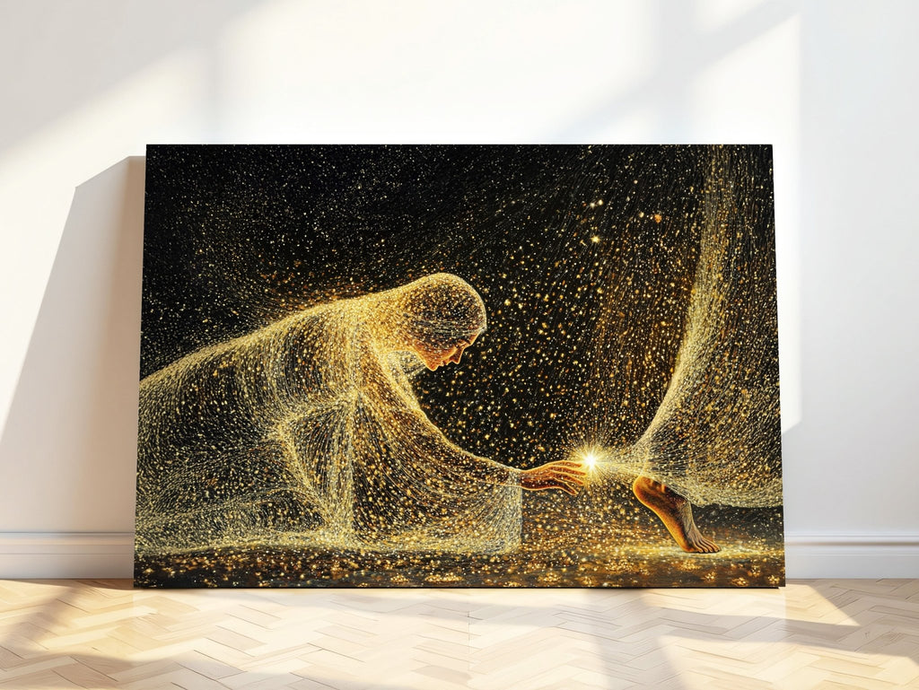 Faith in Him 2 | Canvas Artwork - Two & Gathered