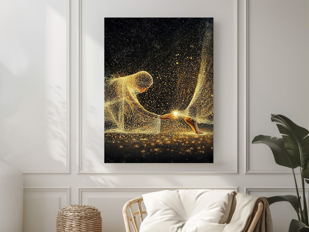 Faith in Him 2 | Canvas Artwork - Two & Gathered