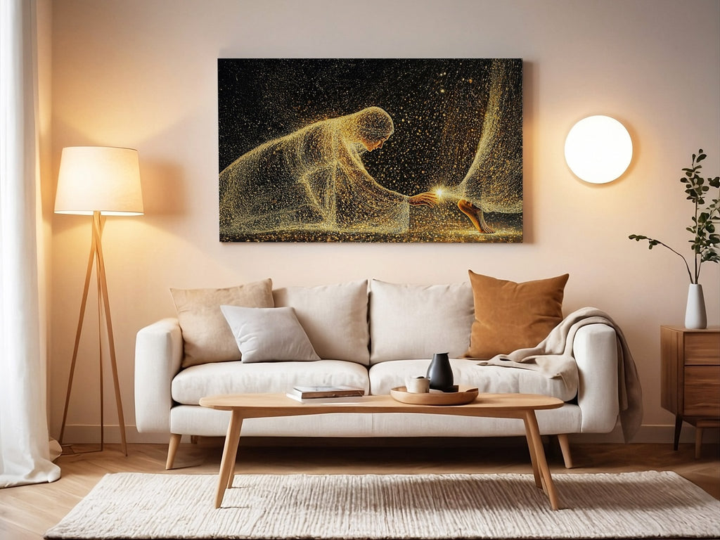Faith in Him 2 | Canvas Artwork - Two & Gathered