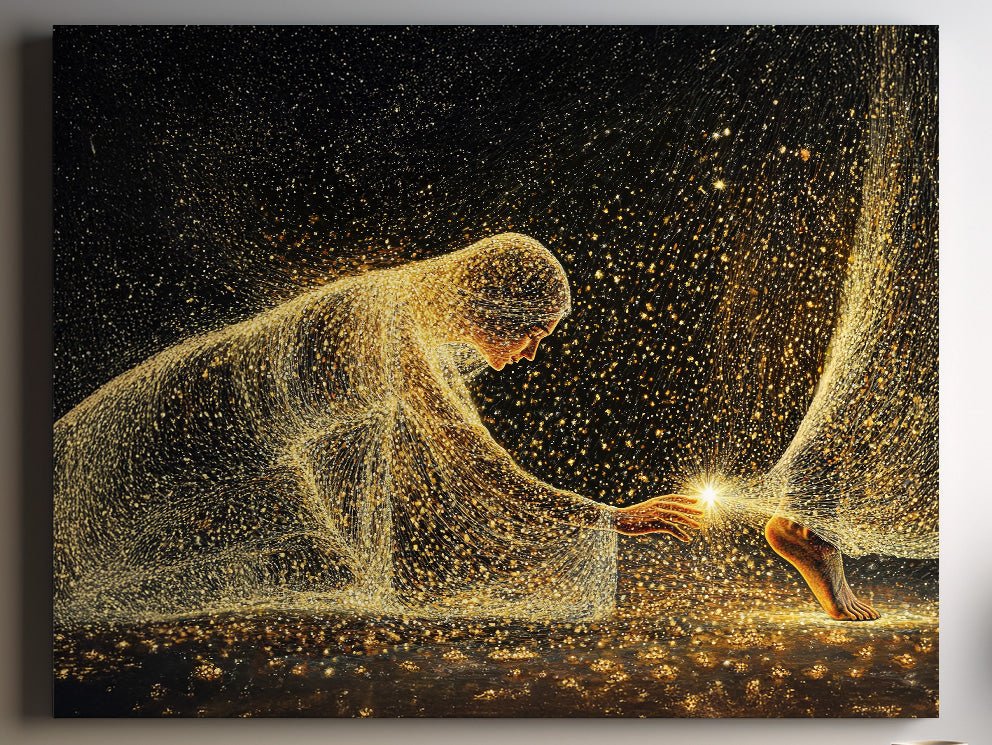 Faith in Him 2 | Canvas Artwork - Two & Gathered