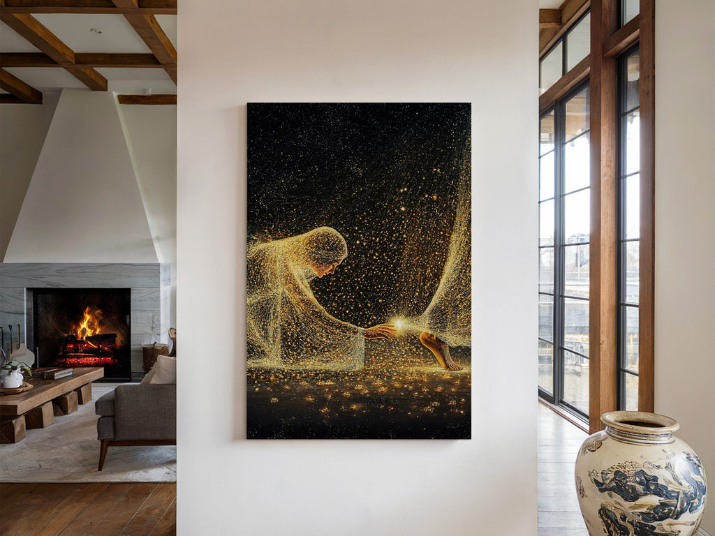 Faith in Him 2 | Canvas Artwork - Two & Gathered