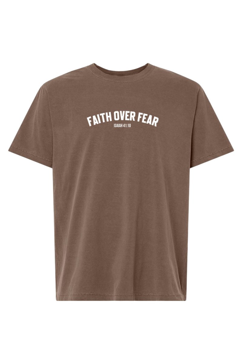 Faith Over Fear Unisex Garment - Dyed Tee - Two & Gathered