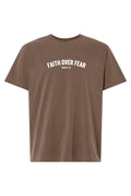 Faith Over Fear Unisex Garment - Dyed Tee - Two & Gathered