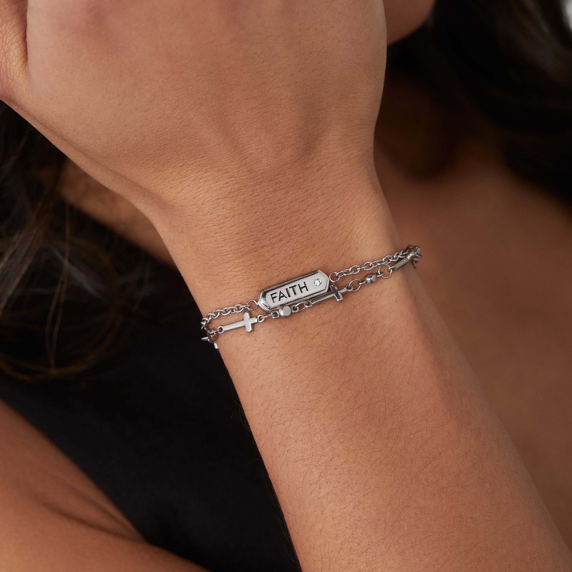 Faith Stranded™ Bracelet Set - Two & Gathered