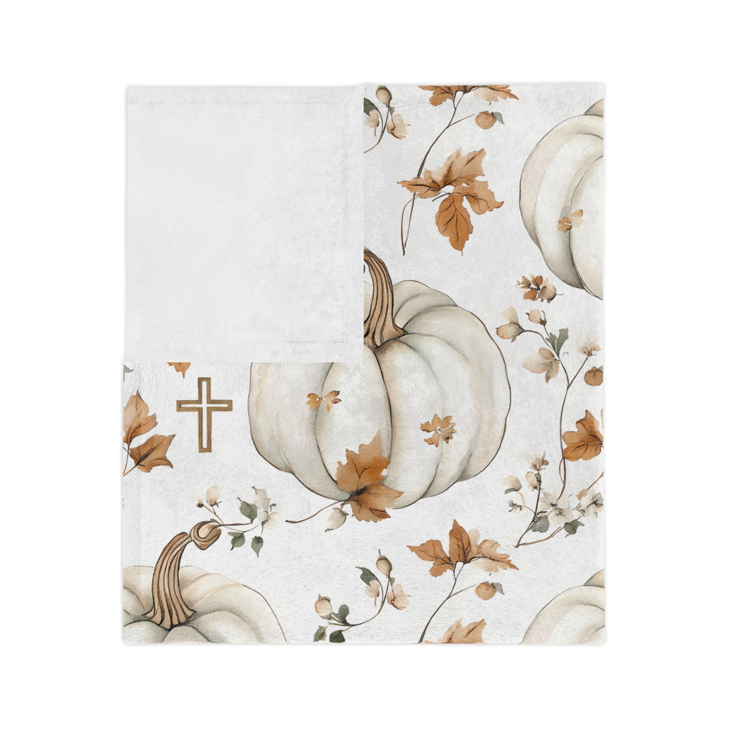 Faithful Harvest Minky Blanket - Two & Gathered
