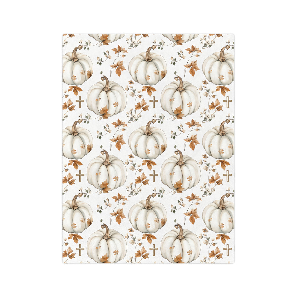 Faithful Harvest Minky Blanket - Two & Gathered
