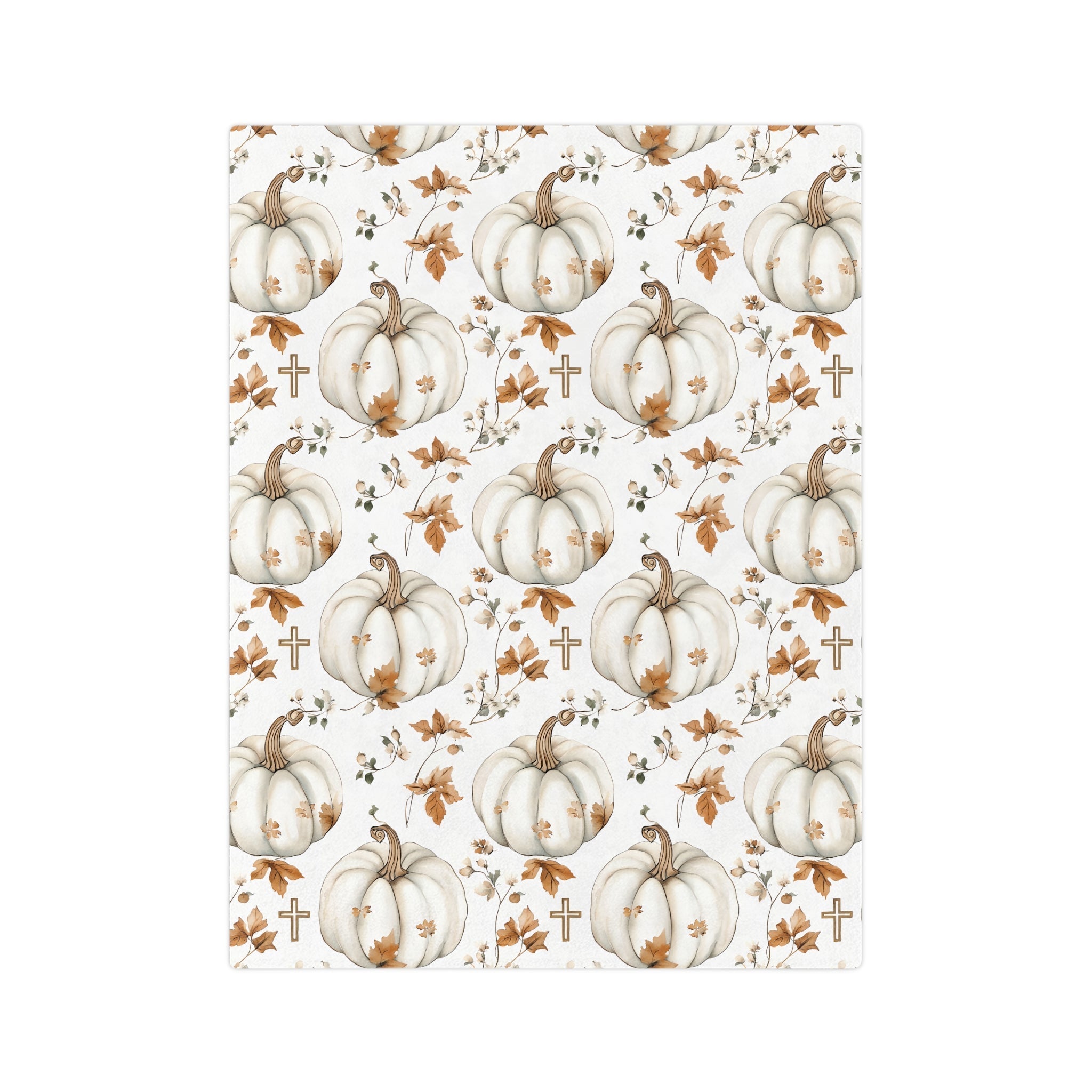 Faithful Harvest Minky Blanket - Two & Gathered
