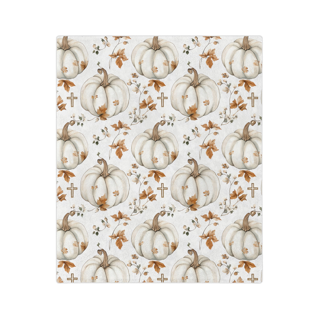 Faithful Harvest Minky Blanket - Two & Gathered
