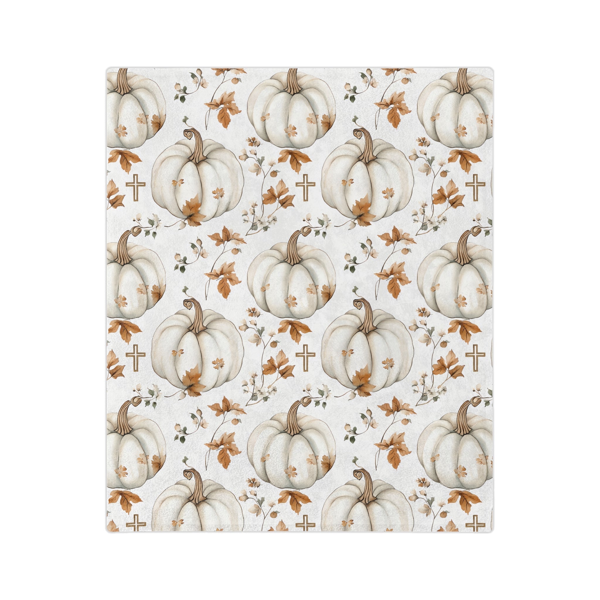 Faithful Harvest Minky Blanket - Two & Gathered