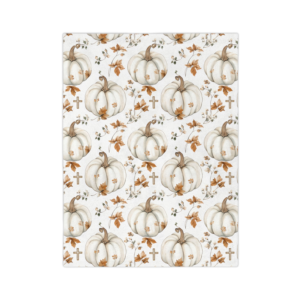 Faithful Harvest Minky Blanket - Two & Gathered