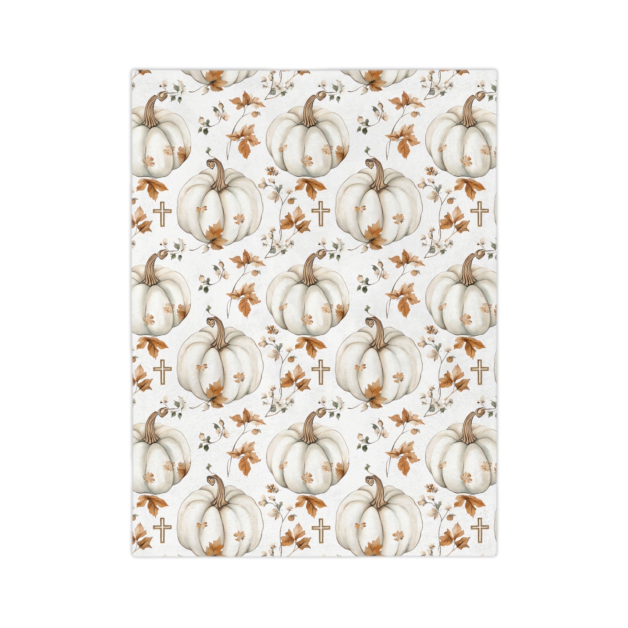 Faithful Harvest Minky Blanket - Two & Gathered