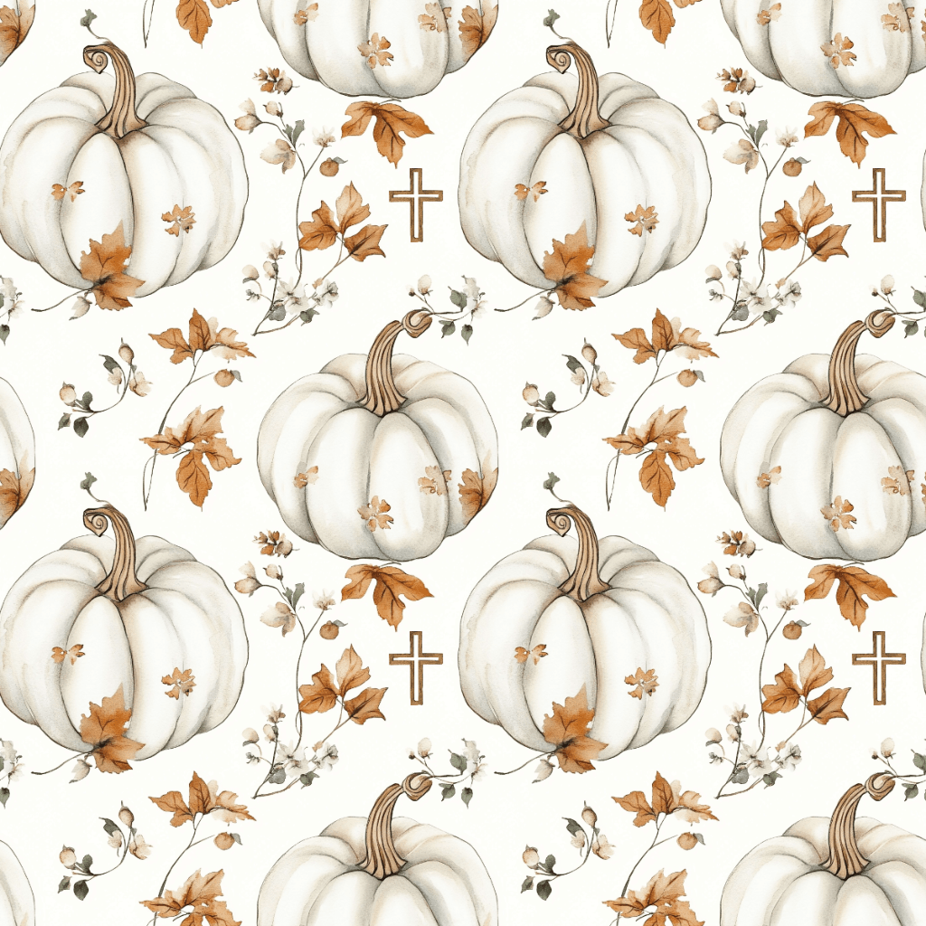 Faithful Harvest Minky Blanket - Two & Gathered