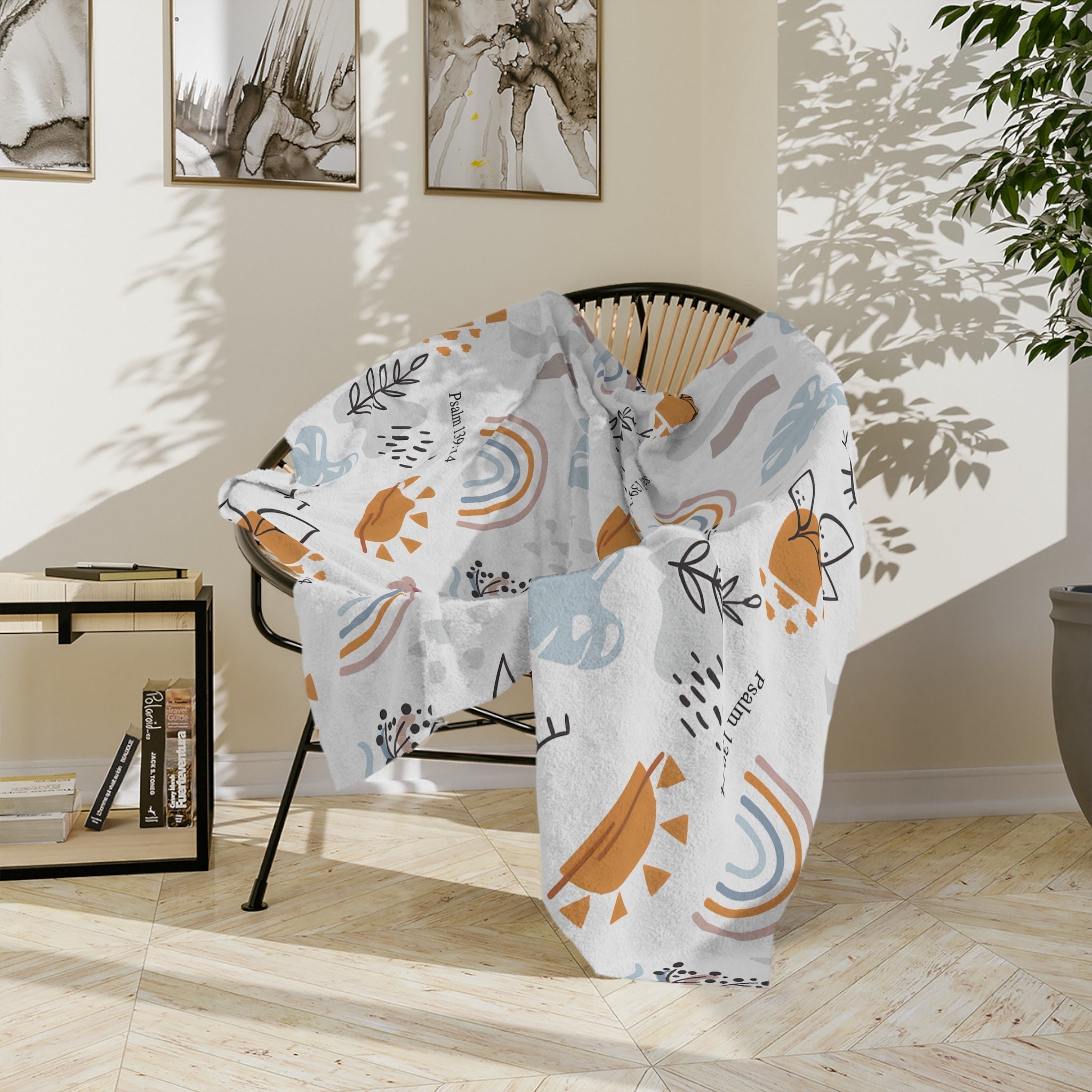 Fearfully and Wonderfully Made Fleece Blanket - Two & Gathered