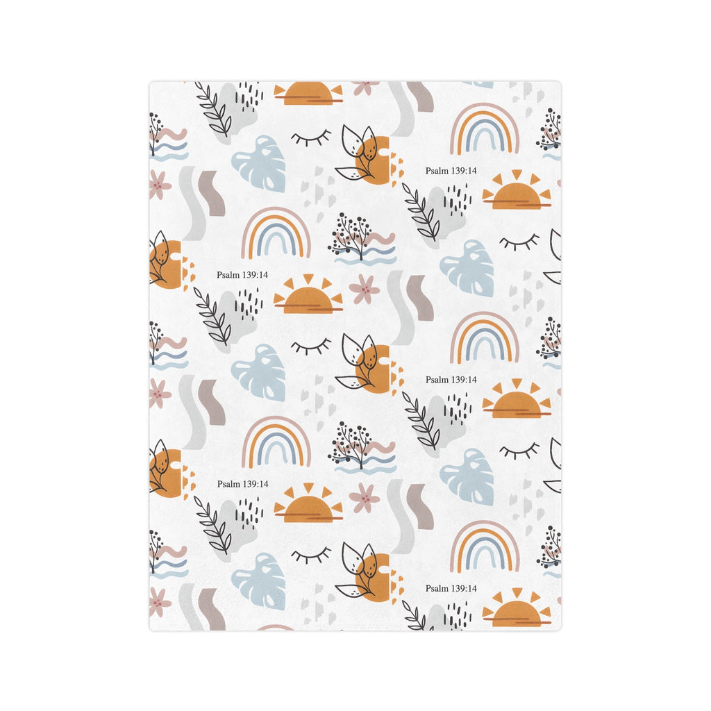 Fearfully and Wonderfully Made Fleece Blanket - Two & Gathered