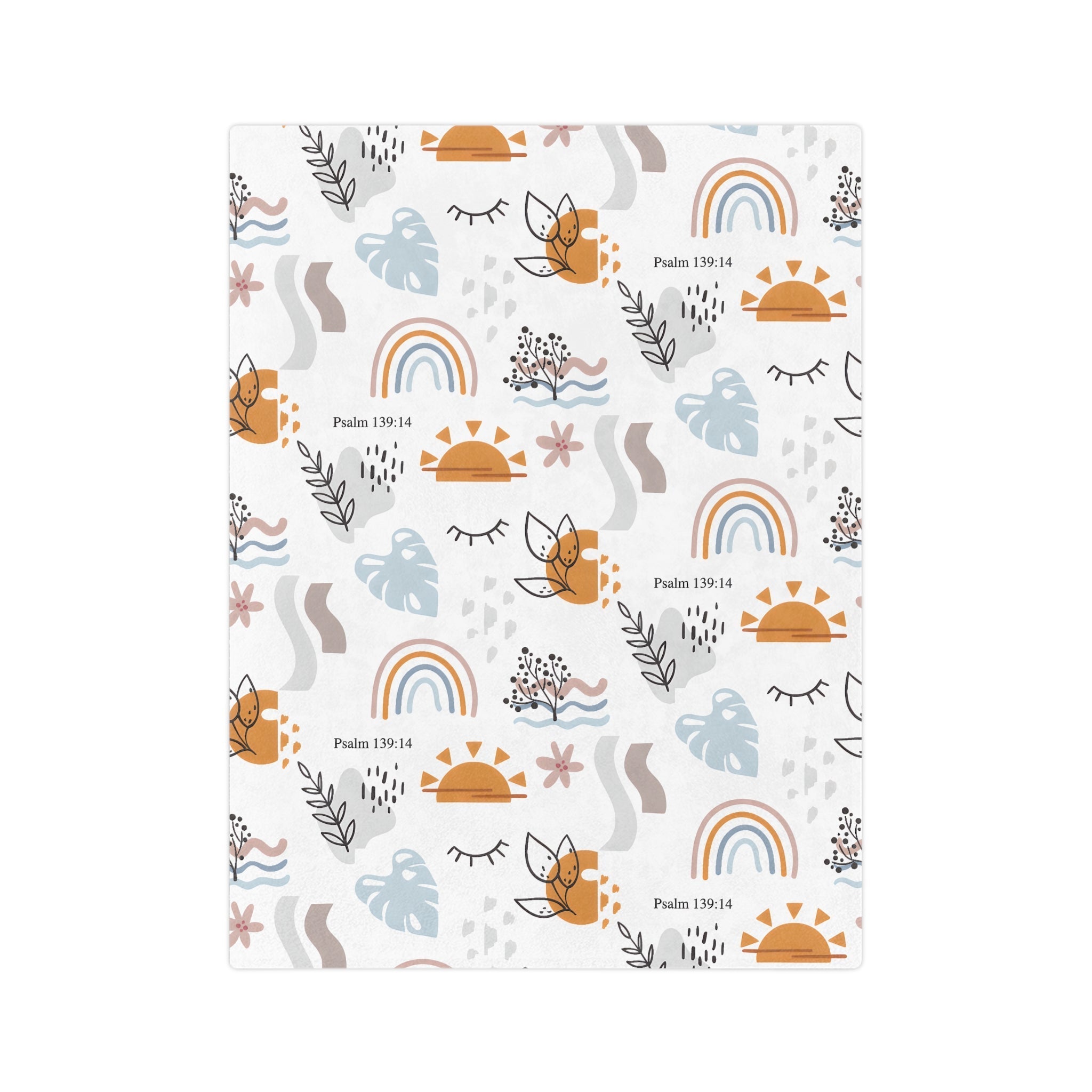 Fearfully and Wonderfully Made Fleece Blanket - Two & Gathered