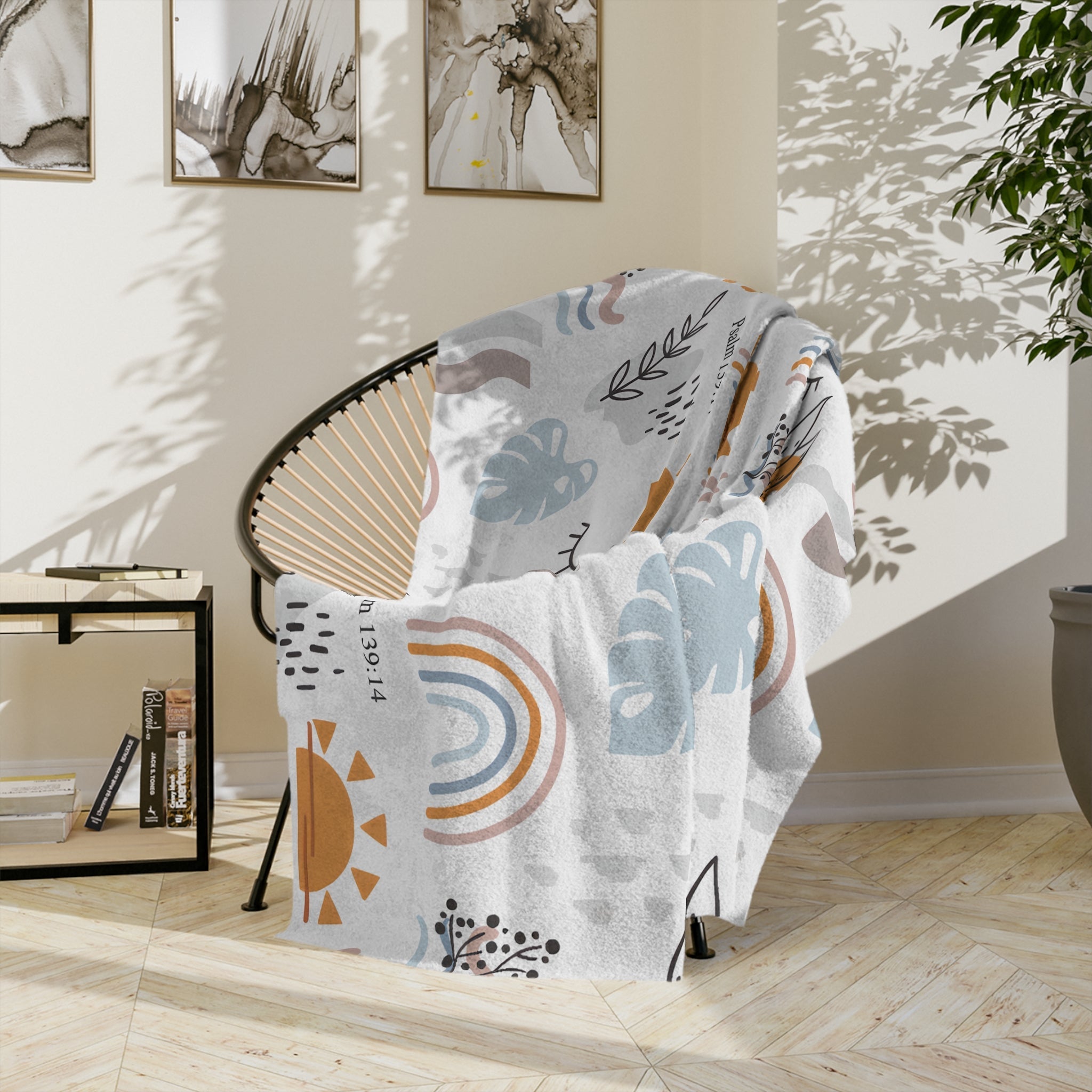 Fearfully and Wonderfully Made Fleece Blanket - Two & Gathered