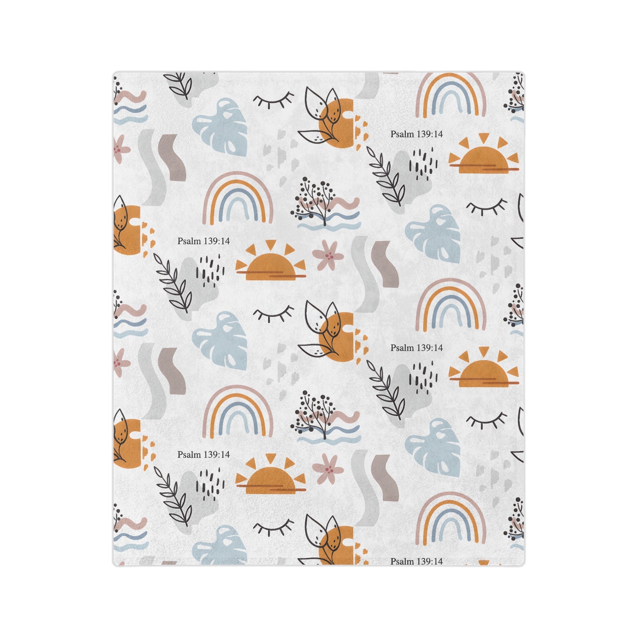 Fearfully and Wonderfully Made Fleece Blanket - Two & Gathered