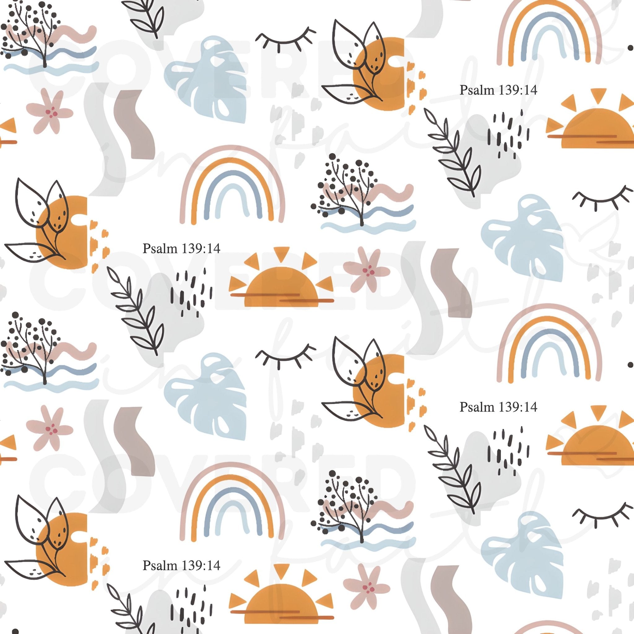 Fearfully and Wonderfully Made Fleece Blanket - Two & Gathered
