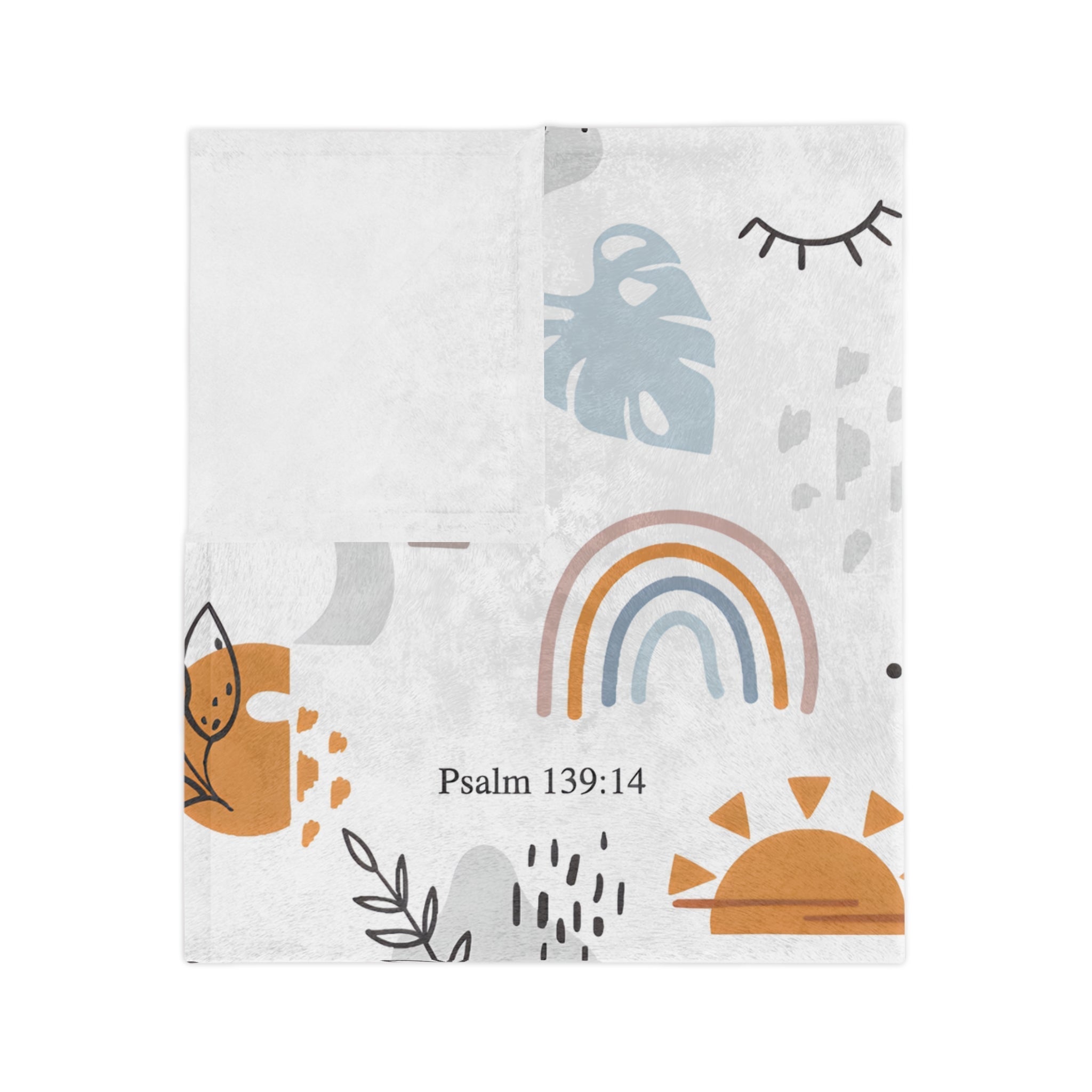 Fearfully and Wonderfully Made Fleece Blanket - Two & Gathered
