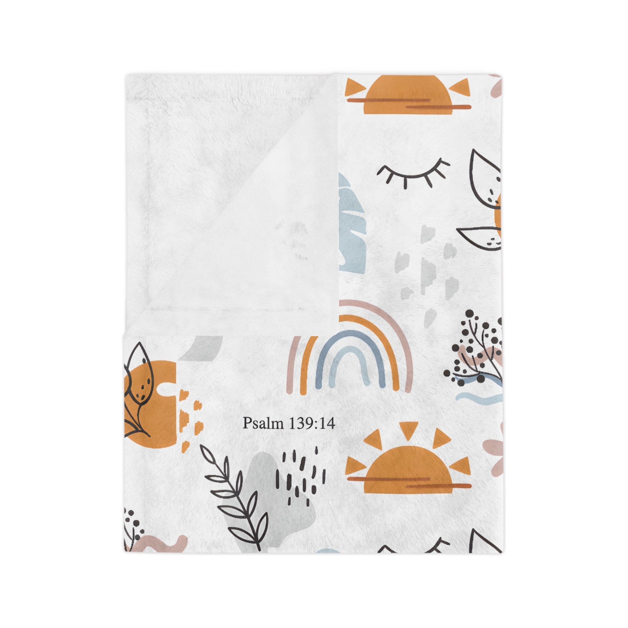 Fearfully and Wonderfully Made Fleece Blanket - Two & Gathered