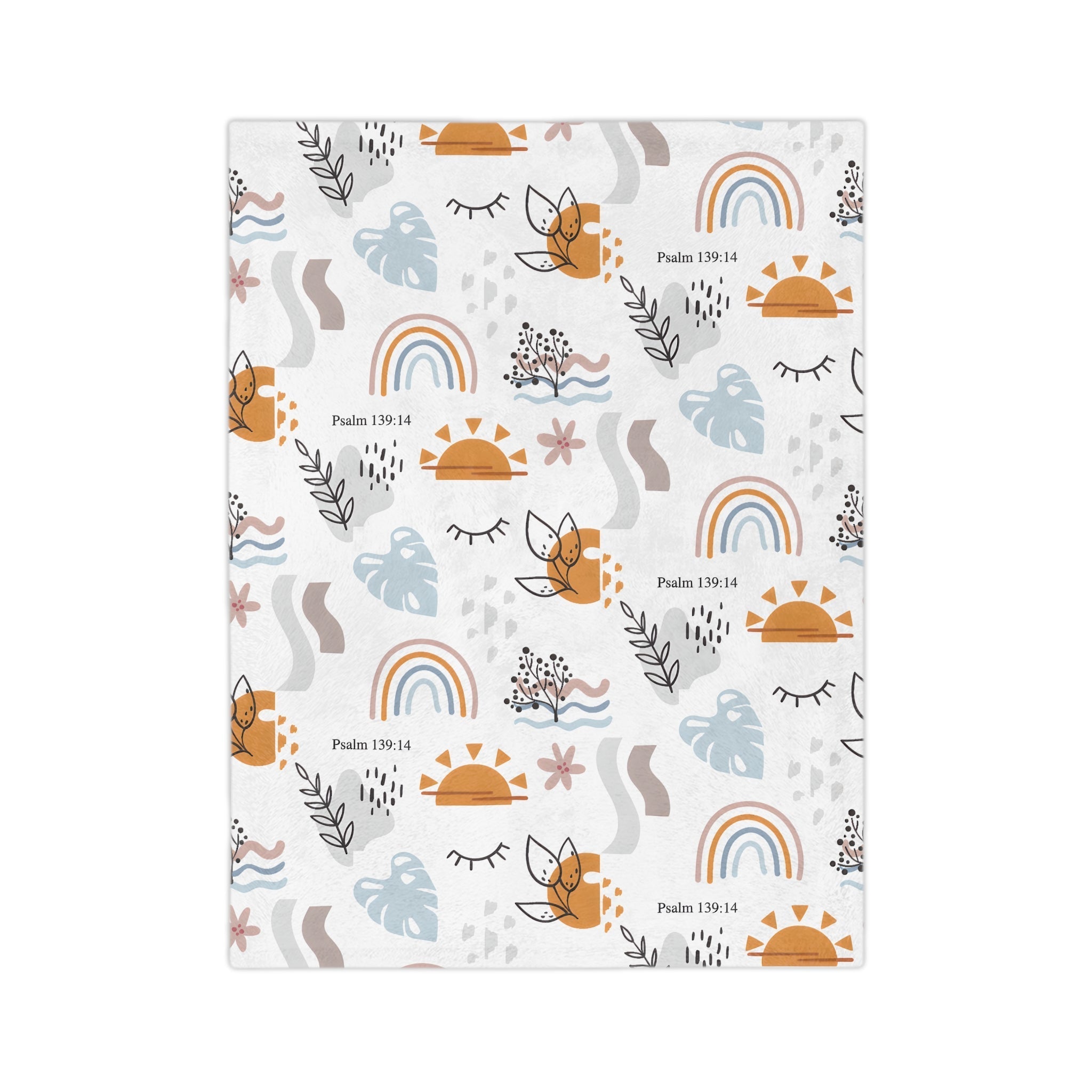 Fearfully and Wonderfully Made Fleece Blanket - Two & Gathered