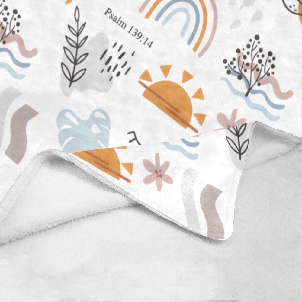 Fearfully and Wonderfully Made Fleece Blanket - Two & Gathered