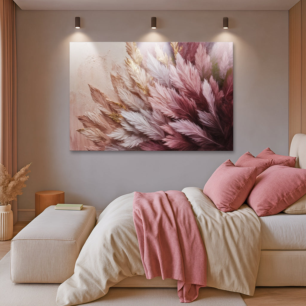 Feather Symphony Wall Art - Two & Gathered