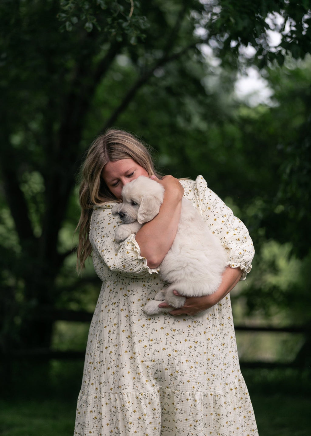 Flora Smocked Midi Dress - Two & Gathered