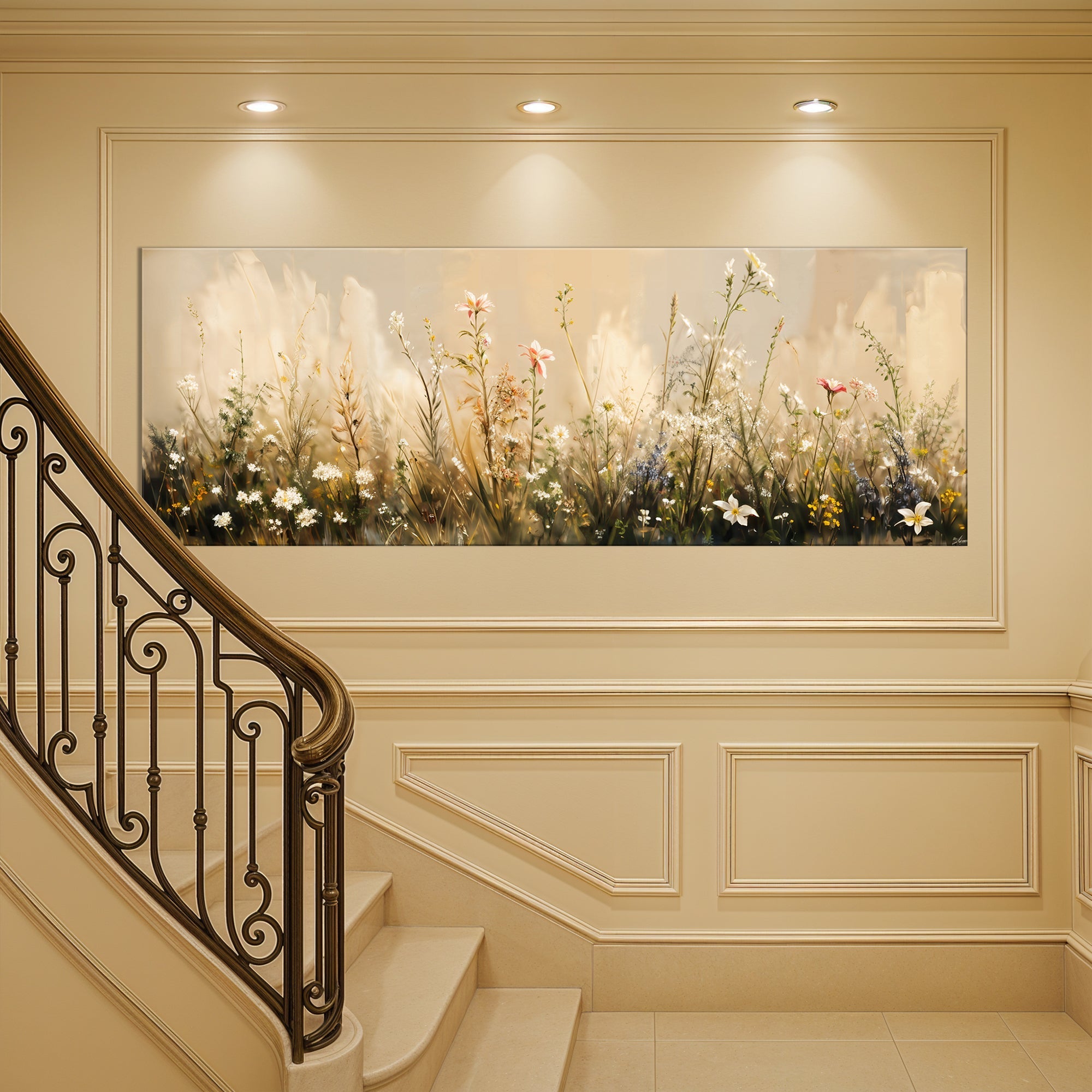 Flower Field Wall Art - Two & Gathered