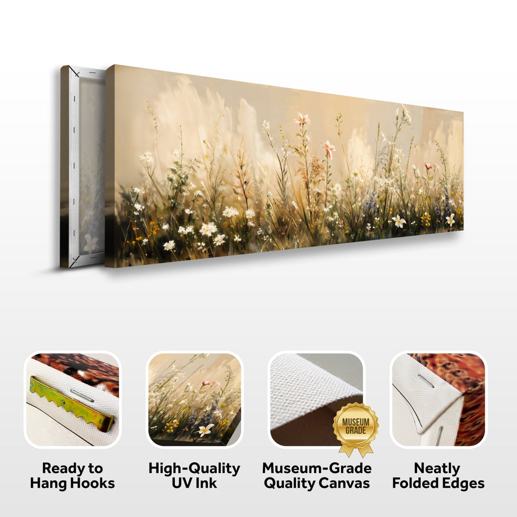 Flower Field Wall Art - Two & Gathered