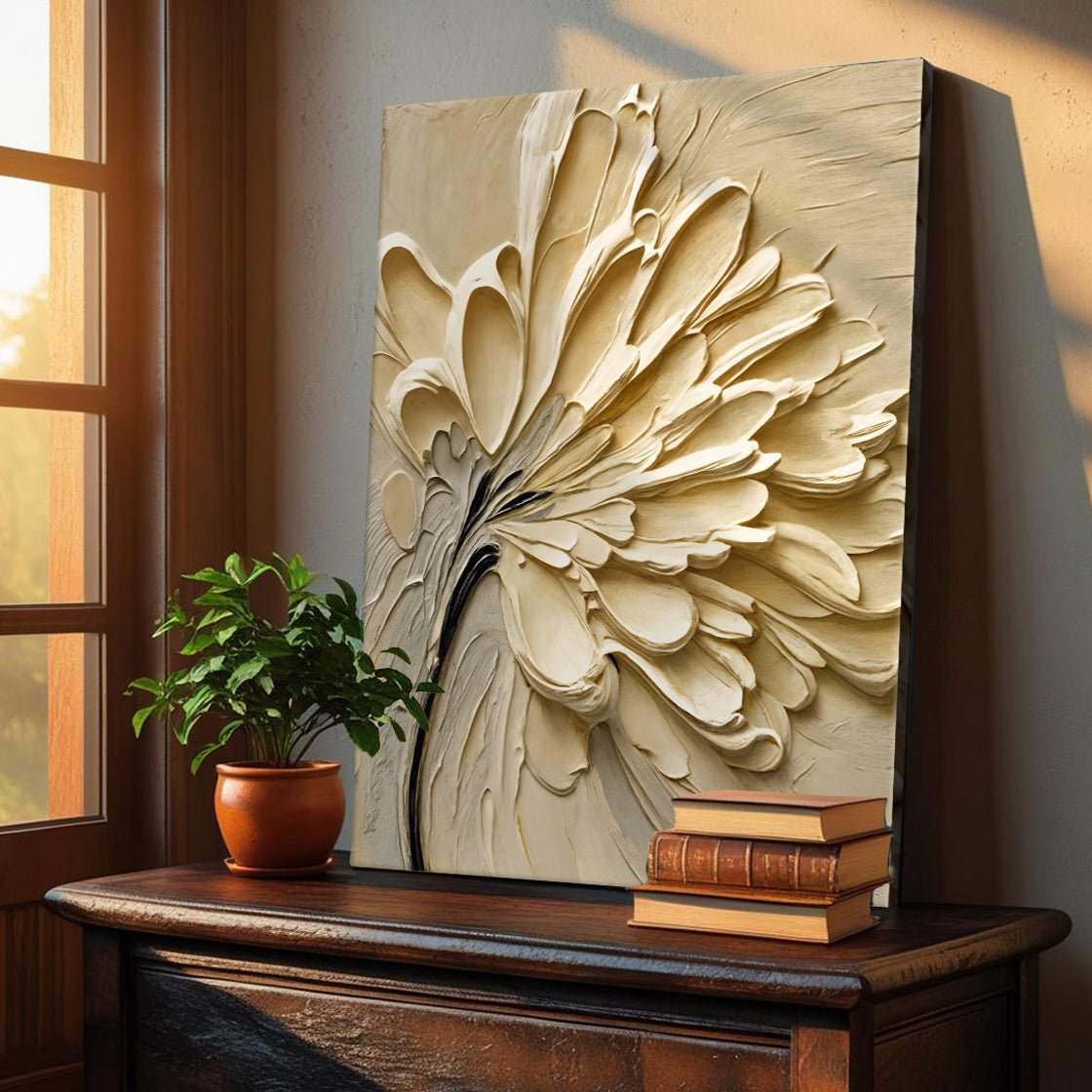 Flower Splatter Wall Art - Two & Gathered