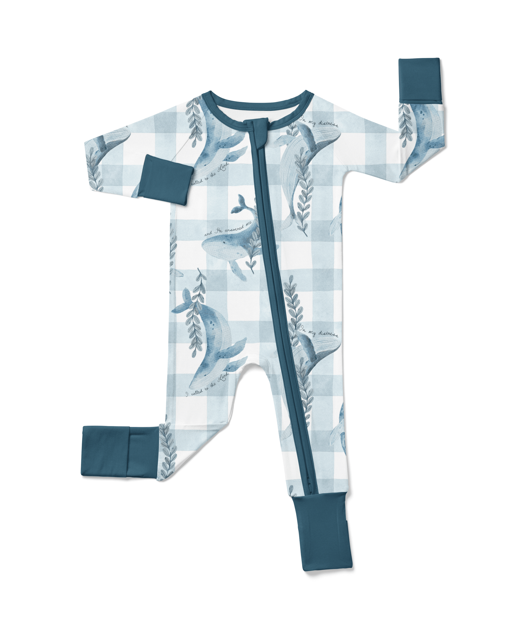 From The Depths Bamboo Footed Onesie Pajama - Two & Gathered