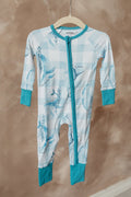 From The Depths Bamboo Footed Onesie Pajama - Two & Gathered