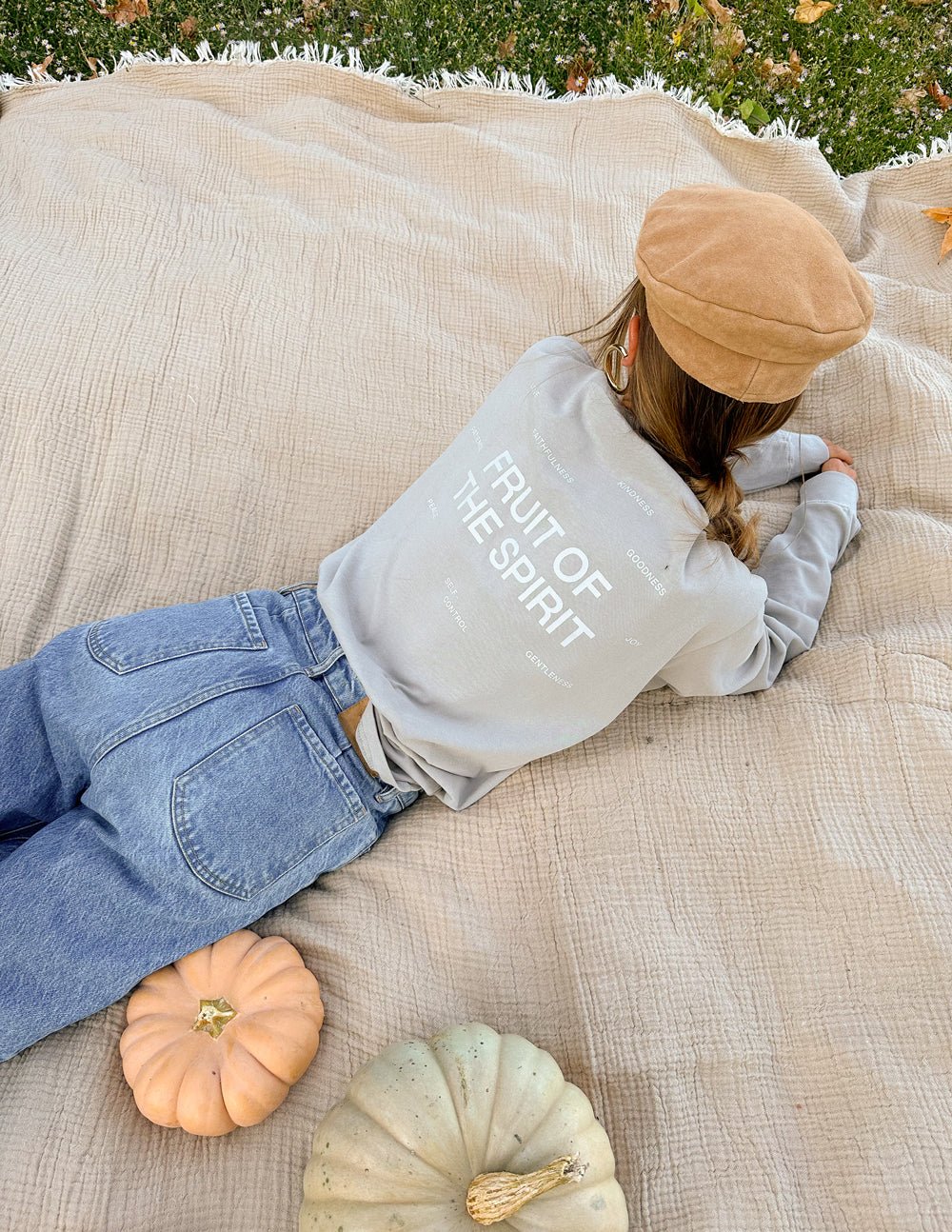Fruit of the Spirit Grey LS Unisex Tee - Two & Gathered