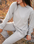 Fruit of the Spirit Grey LS Unisex Tee - Two & Gathered